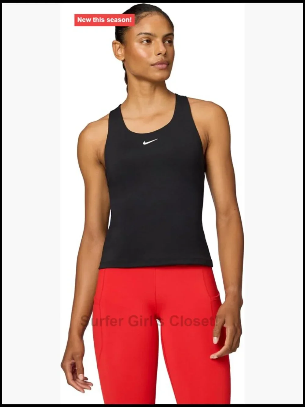 Built-In Bra Tank Medium Support Racerback Dri-FIT